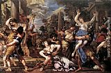 Pietro da Cortona The Rape of the Sabine Women painting